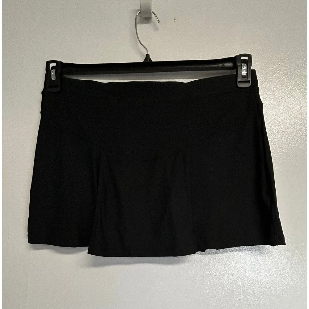 Nike Womens Tennis Skirt Skort Black NikeFIT DRY Pleated 348349-010 Size M NWT